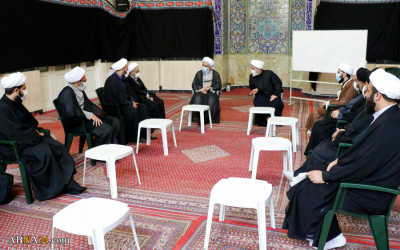 Photos Ceremony of beginning of academic year of Majd Al Dawla seminary with presence of Ayatollah Ram ( (8).jpg